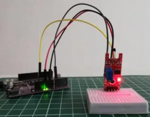 Temperatursensor LM393 am MakerUno