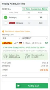 PCBWay - Preis Gutschein & Versandkosten