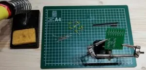 Bauteile für den LED Würfel