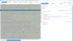 Developerkonsole des Mozilla FireFox