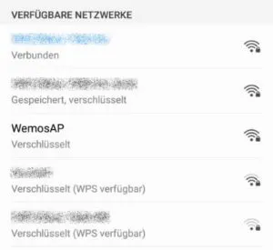 AccessPoint mit Passwort gesichert