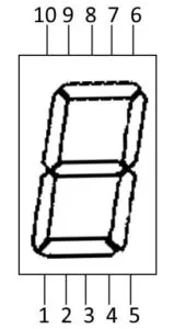 7Segmentanzeige Pinout