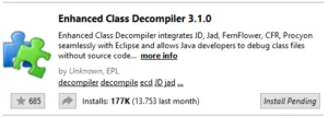 Eclipse Plugin - Enhanced Class Decompiler