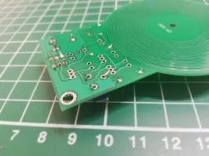 Rückseite - Drehpotentiometer