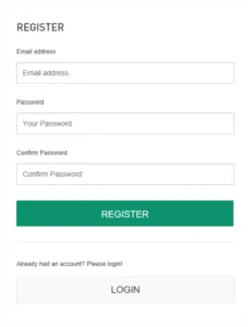 Seeedstudio registrieren eines neuen Benutzers