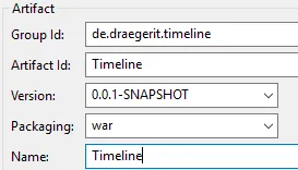 Maven Projekt - Metadaten zum Projekt