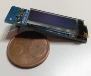 0,91 Zoll OLED Display