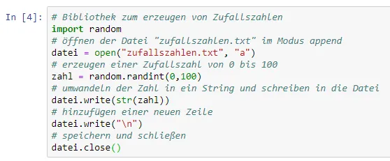 Python - Dateiverarbeitung