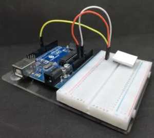 Schaltung mit dem Touch Sensor HTTM am Arduino UNO