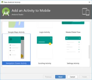 Navigation Drawer Activtiy