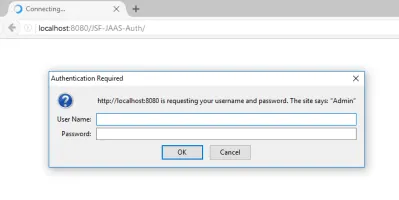 JSF Logindialog mit JAAS