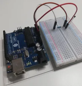 Arduino UNO , Schaltung mit Thermistor