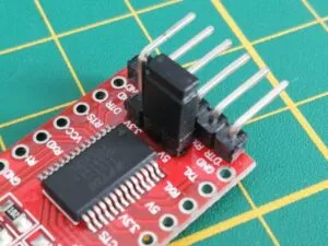 FTDI Modul - Jumper für die Spannungswahl