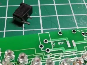 Buchse für Stromzufuhr über ein 5V Netzteil