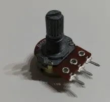 Drehpotentiometer mit einem Wert von 50kOhm