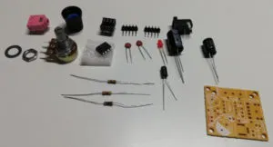 Bausatz LM386 Mini Verstärker - Teileliste