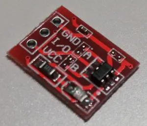 kapazitiver Touch Sensor - Rückseite