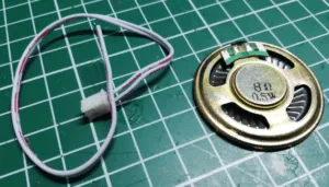 Lieferumfang VoiceRecorder ISD1820 - Anschlusskabel & Lautsprecher