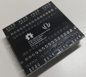 Rückseite des Gove Shields von Seeedstudio