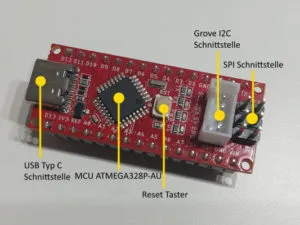 Aufbau des Seeduino Nano