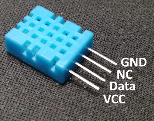 DHT11 Sensor Pinout