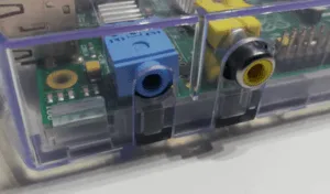 Raspberry PI Modell B+ 3,5mm Klinkenbuchse