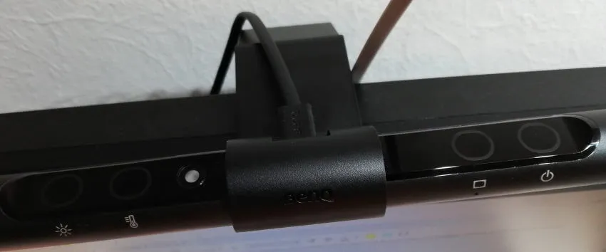 Funktionstasten an der ScreenBar von BenQ