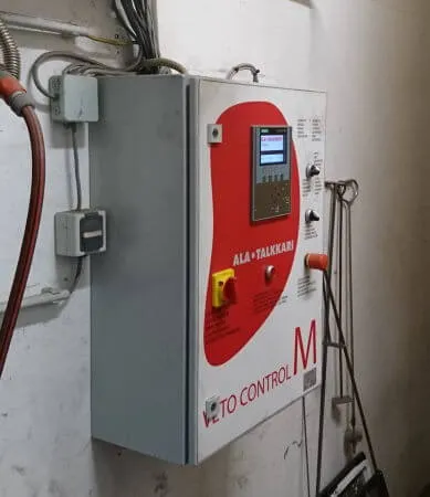 Seitenansicht - Heizungsanlage ALA - TALKKARI