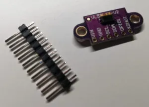 Lieferumfang - Laser Distanz Sensor VL53LXX-V2