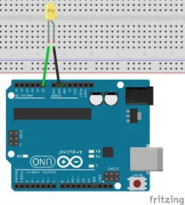 Schaltung - LED als Lichtsensor
