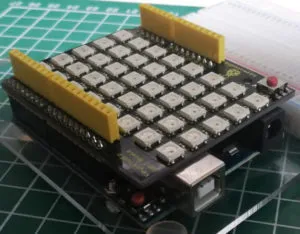 SK6812 RGB LED Matrix Modul auf Keyestudio UNO
