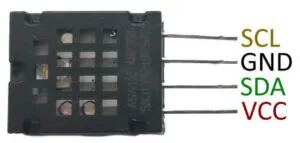 Pinout des Sensors AM2320