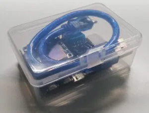 Aufbewahrungsbox für die Bauteile zur DIY IoT Wetterstation