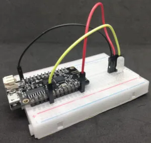 Aufbau der Schaltung - ESP32 mit RGB LED Typ WS18B20