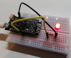 ESP32 mit 10mm LED