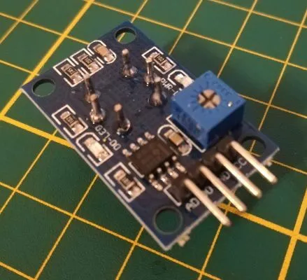 Gas Sensor MQ-9 - Rückseite