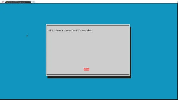 Schritt 5 - Bestätigung der Aktivierung der Schnittstelle