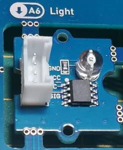 analoger Lichtintensitätssensor mit Grove Schnittstelle