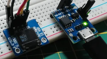 DigiSpark ATtiny85 - OLED Display mit 