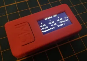 Beispiel aus der Bibliothek M5StickC zum 6 Achsenlagesensor MPU6886