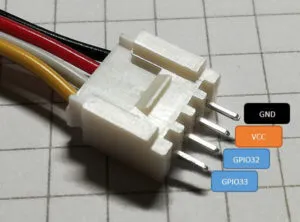 Pinout des Grove Connectors für den Microcontroller M5StickC