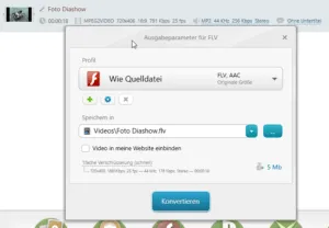 Umwandeln einer Videodatei mit dem Freemake Video Converter
