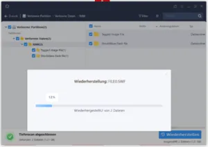 wiederherstellen von sicher gelöschten Daten