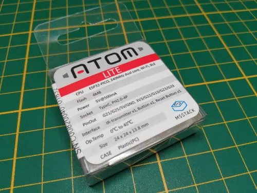 technische Daten des M5Stack - ATOM Lite