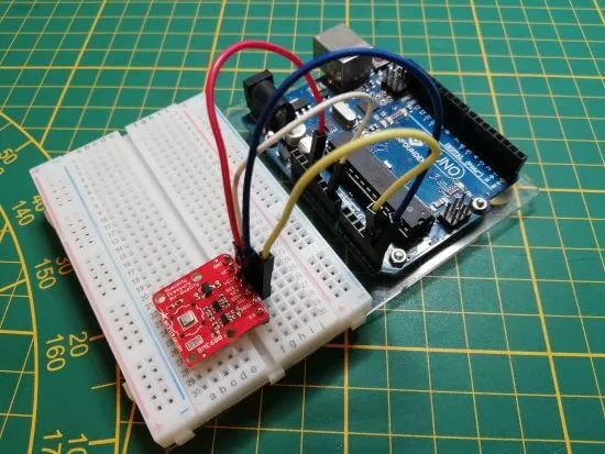 Sensor BME680 am Arduino UNO R3