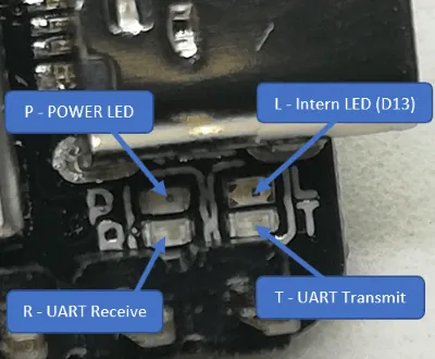 SMD LEDs am SAMD21 XIAO
