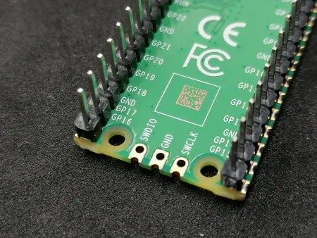 Debug Pins - Rückseite