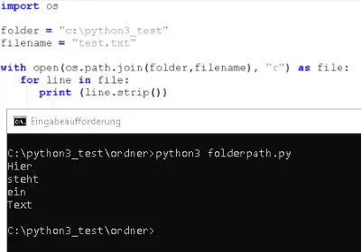 Python3 - Das Modul 