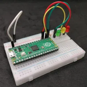 Ampelschaltung am Raspberry PI Pico
