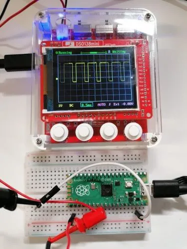 Raspberry PI Pico & Mini Osziloskop DSO138mini